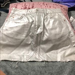 top shop mini skirt